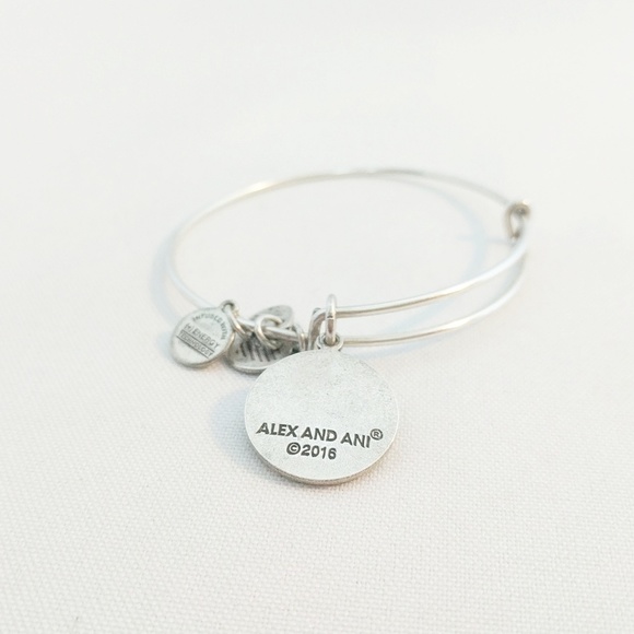 Alex and Ani Silver Jamaica Charm Bracelet - Picture 5 of 7